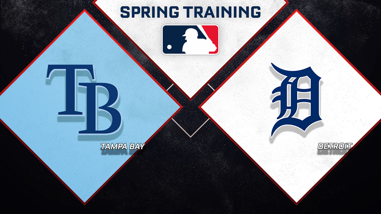 Tampa Bay Rays vs Detroit Tigers poster