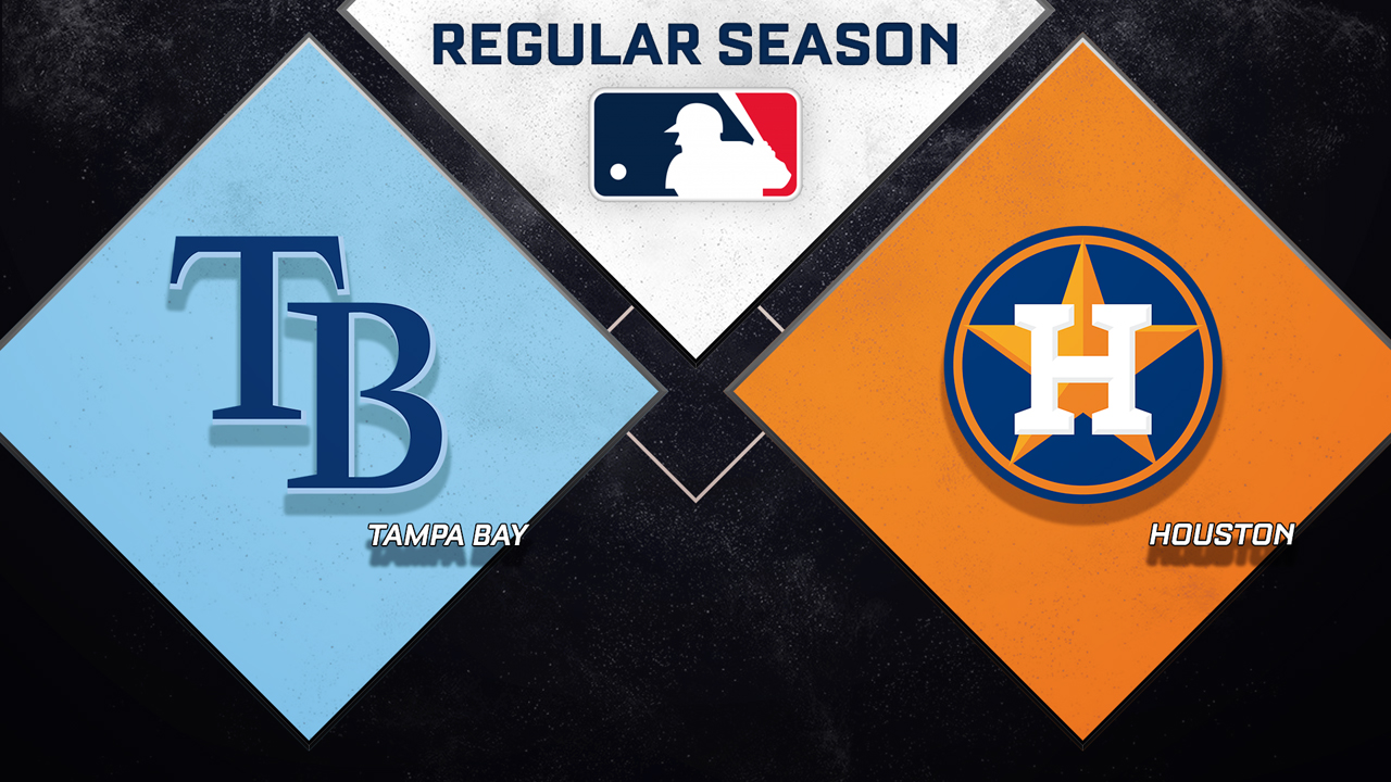 Tampa Bay Rays vs Houston Astros poster