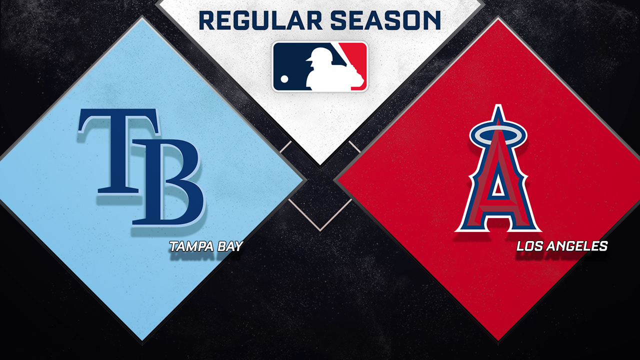 Tampa Bay Rays vs Los Angeles Angels poster