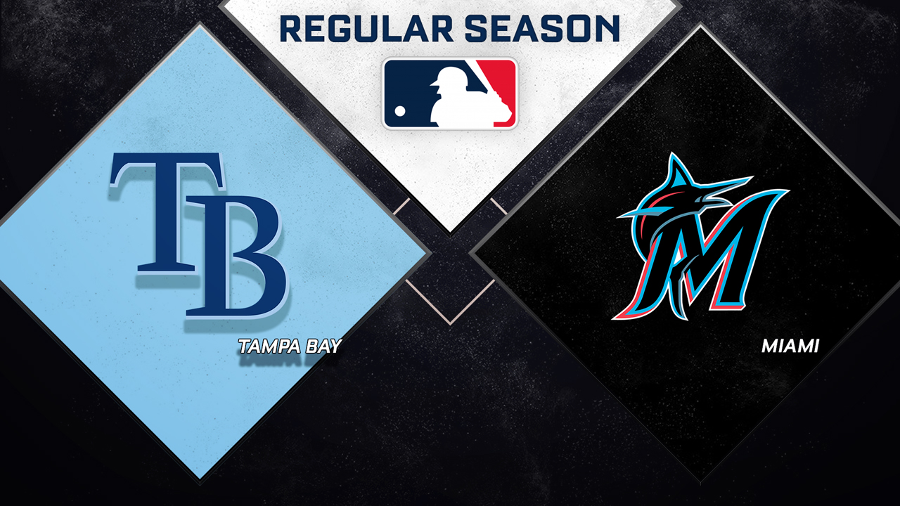 Tampa Bay Rays vs Miami Marlins poster
