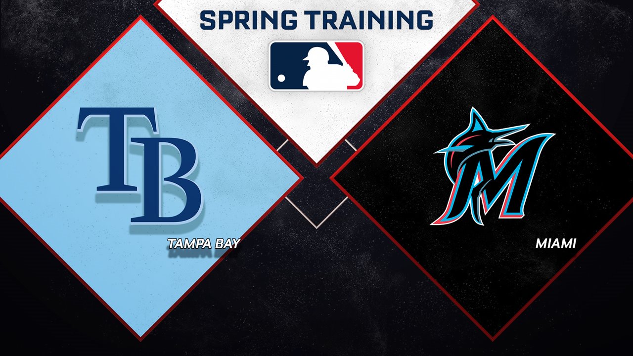 Tampa Bay Rays vs Miami Marlins poster