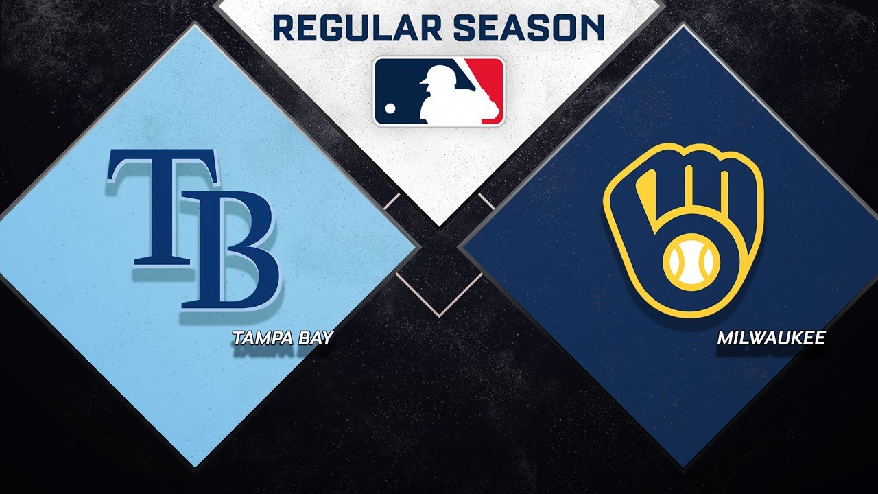 Tampa Bay Rays vs Milwaukee Brewers poster