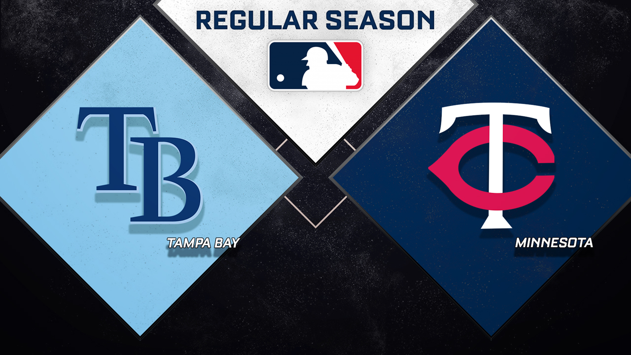 Tampa Bay Rays vs Minnesota Twins poster