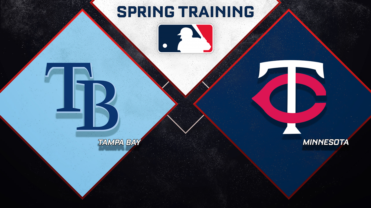 Tampa Bay Rays vs Minnesota Twins poster