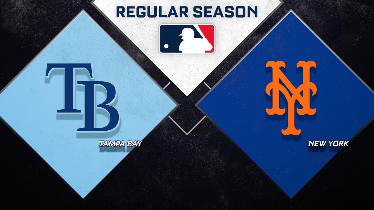 Tampa Bay Rays vs New York Mets poster