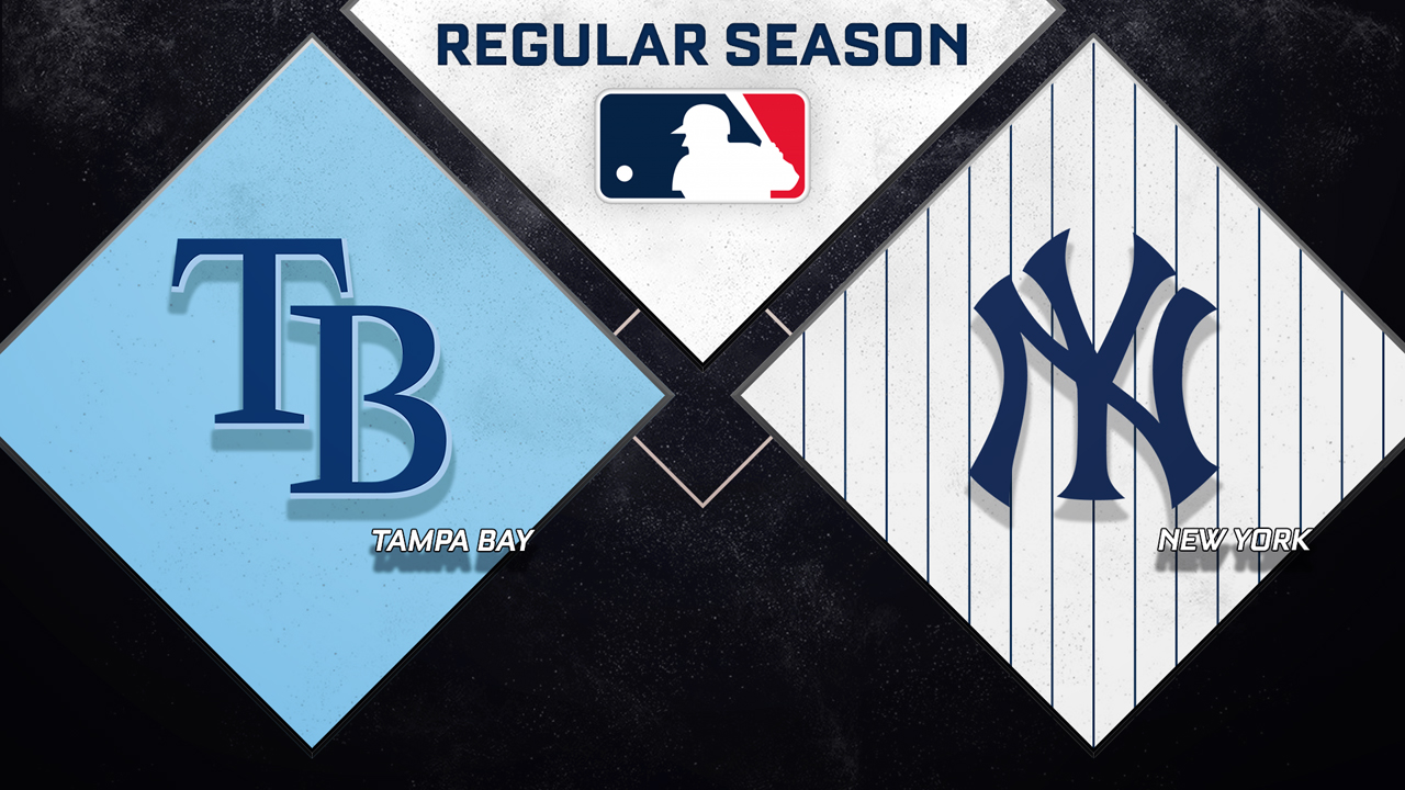 Tampa Bay Rays vs New York Yankees poster