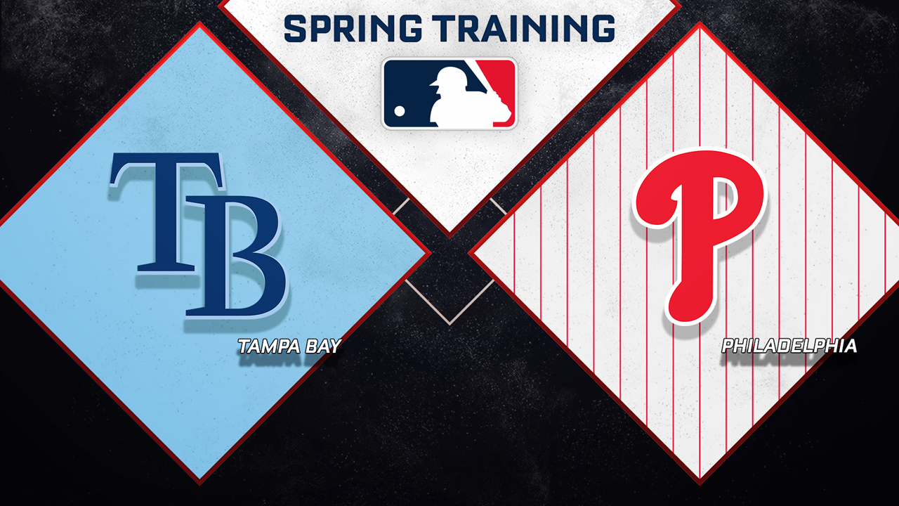 Tampa Bay Rays vs Philadelphia Phillies poster