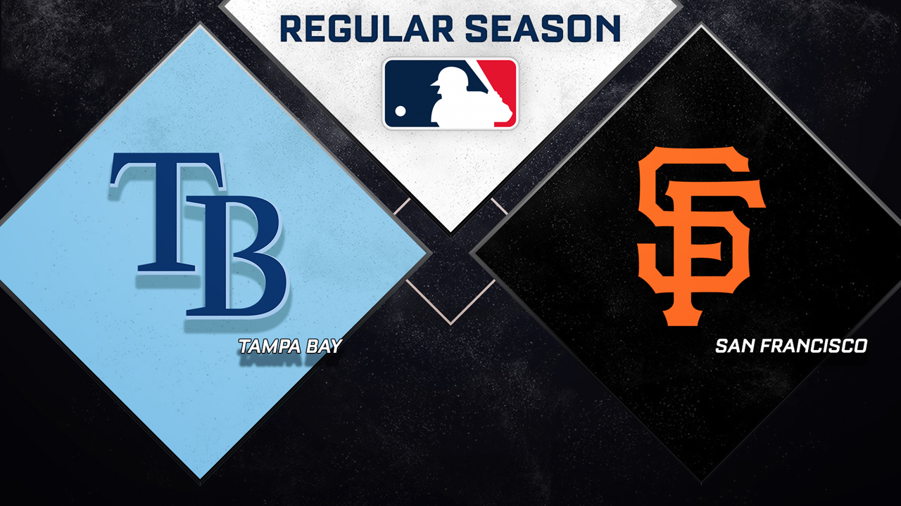 Tampa Bay Rays vs San Francisco Giants poster