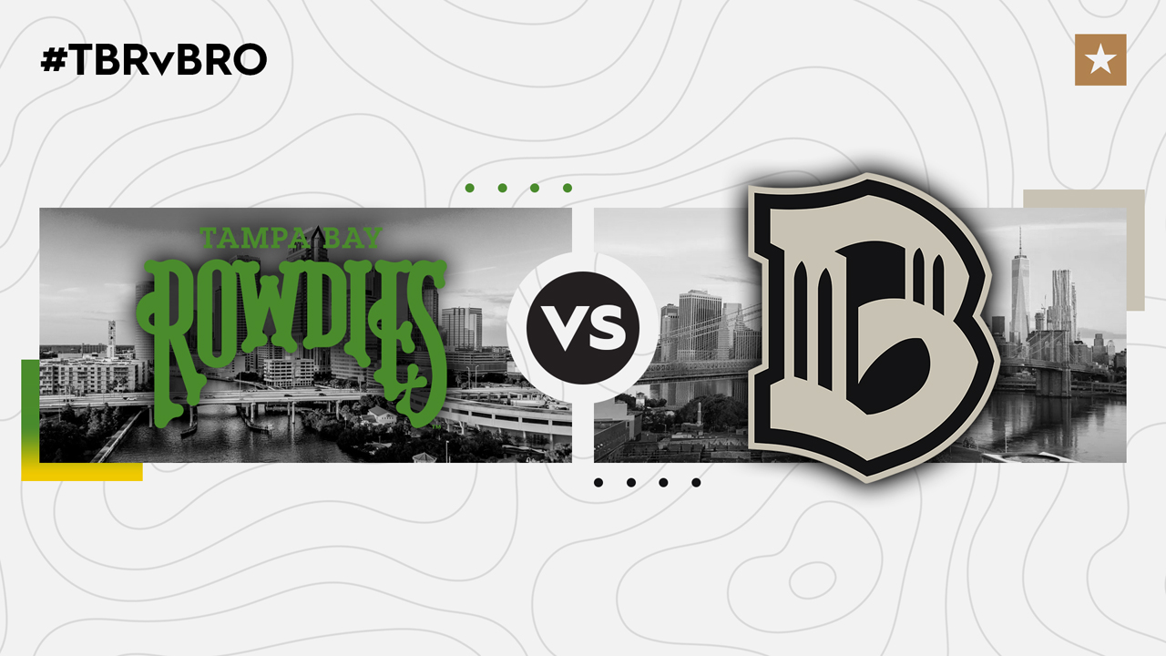 Tampa Bay Rowdies vs Brooklyn FC poster