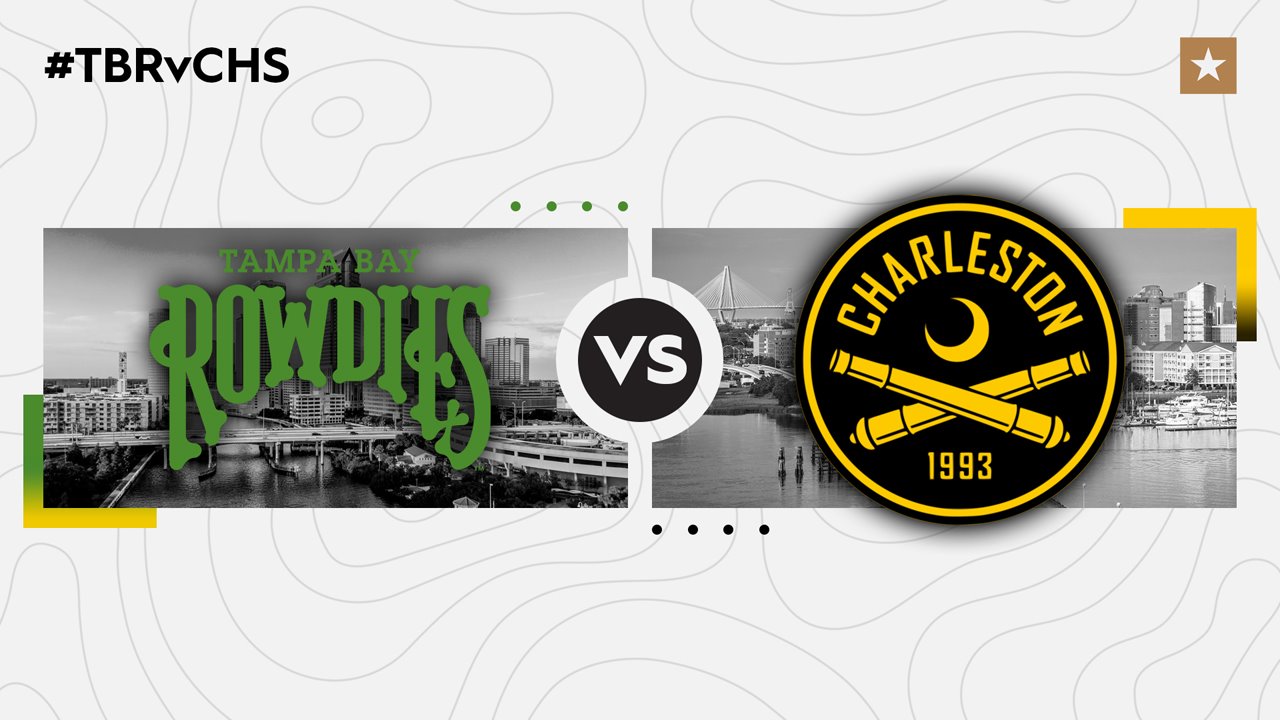 Tampa Bay Rowdies vs Charleston Battery poster