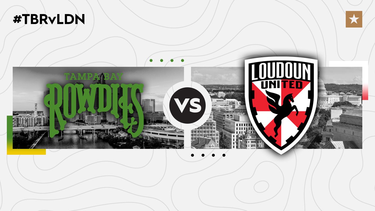 Tampa Bay Rowdies vs Loudoun United poster