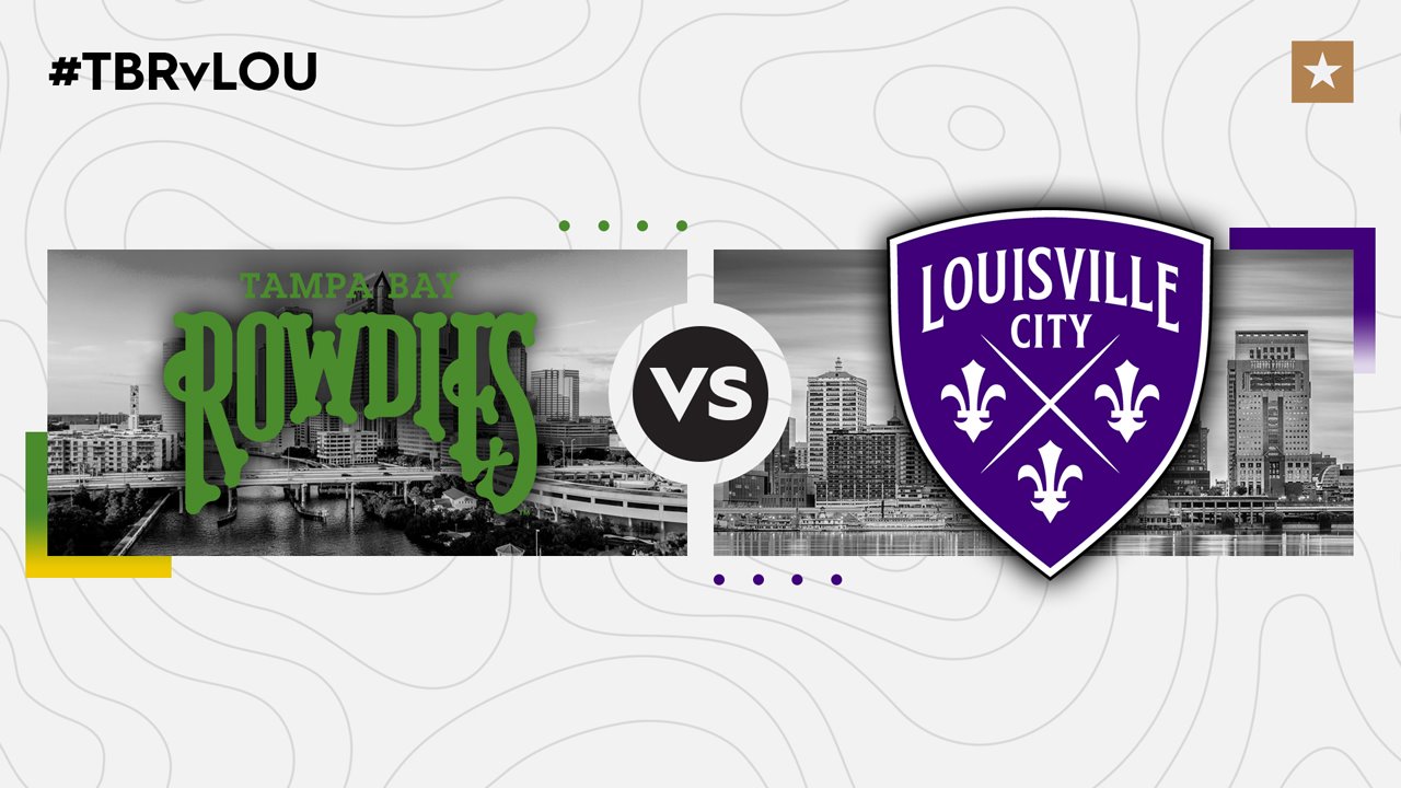 Tampa Bay Rowdies vs Louisville City poster