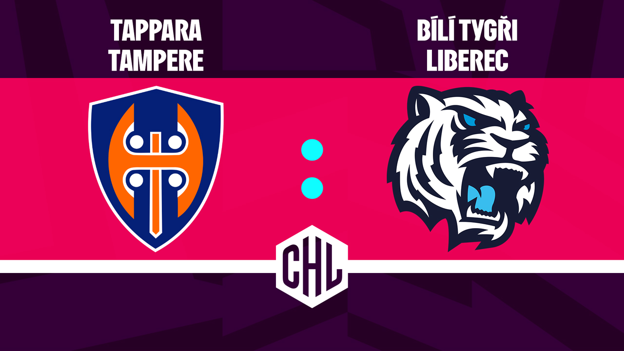 Tappara vs Bílí Tygři Liberec poster