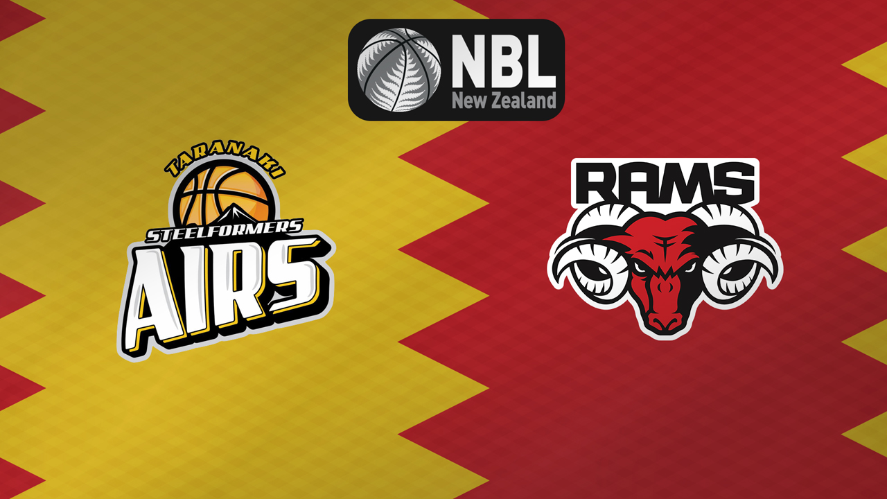 Taranaki Airs vs Canterbury Rams poster
