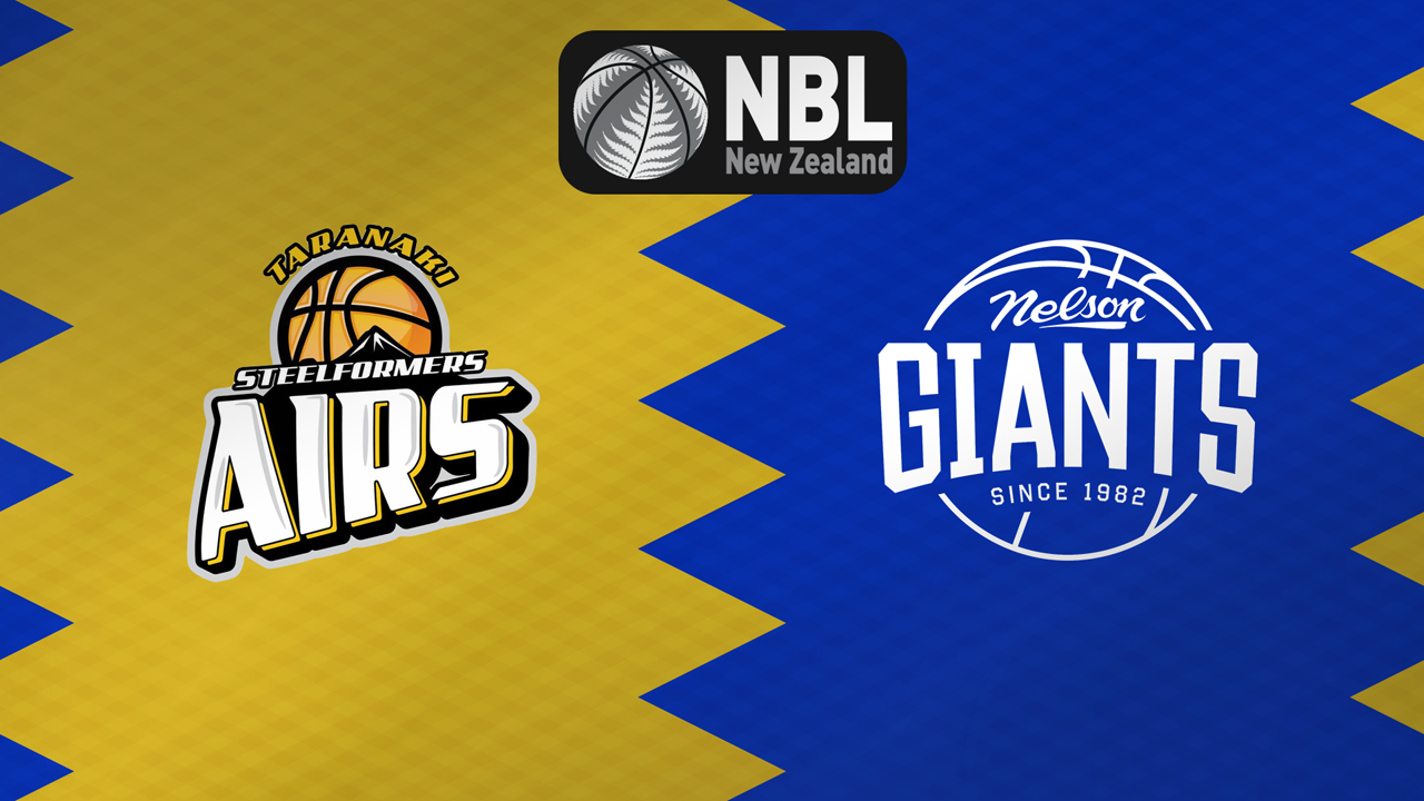 Taranaki Airs vs Nelson Giants poster