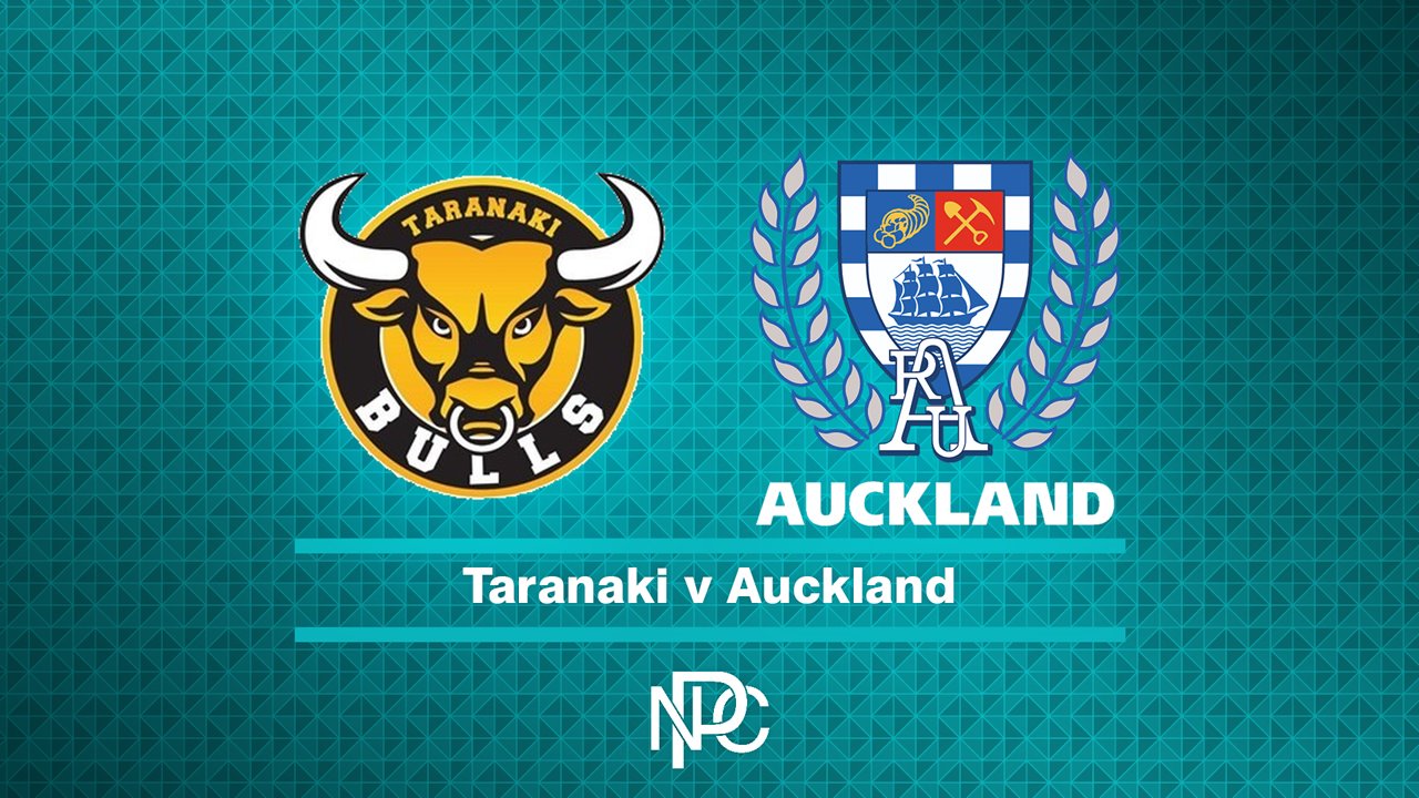 Taranaki vs Auckland poster