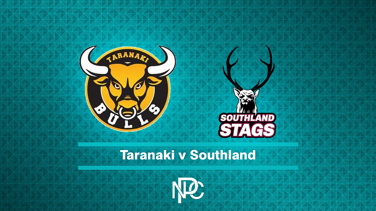 Taranaki vs Southland poster