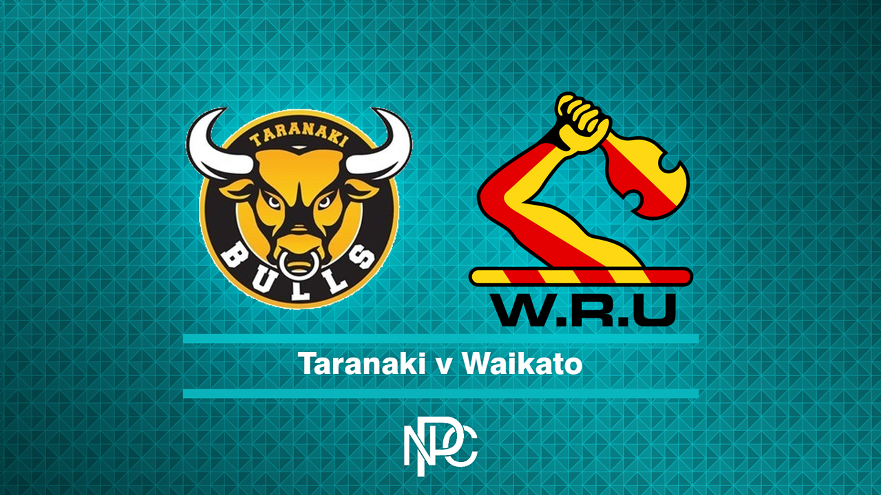 Taranaki vs Waikato poster
