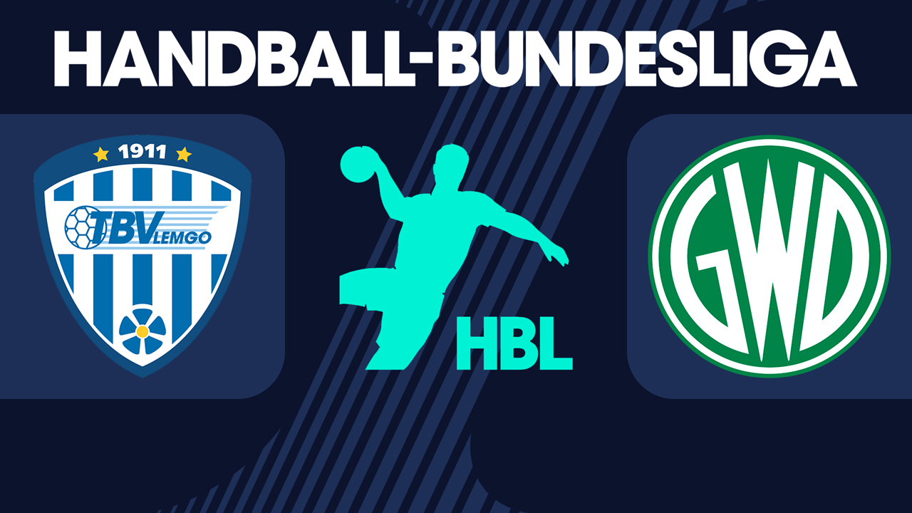 TBV Lemgo vs GWD Minden poster
