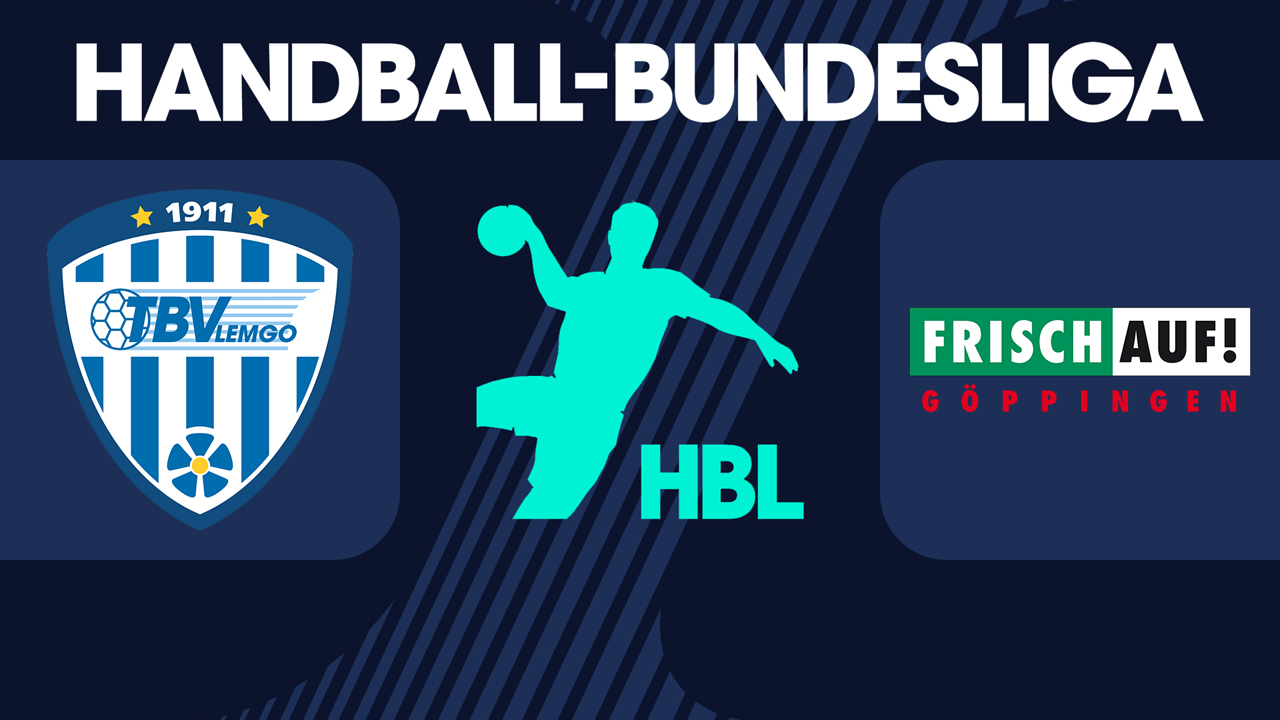 TBV Lemgo vs TPSG Frisch Auf Göppingen poster