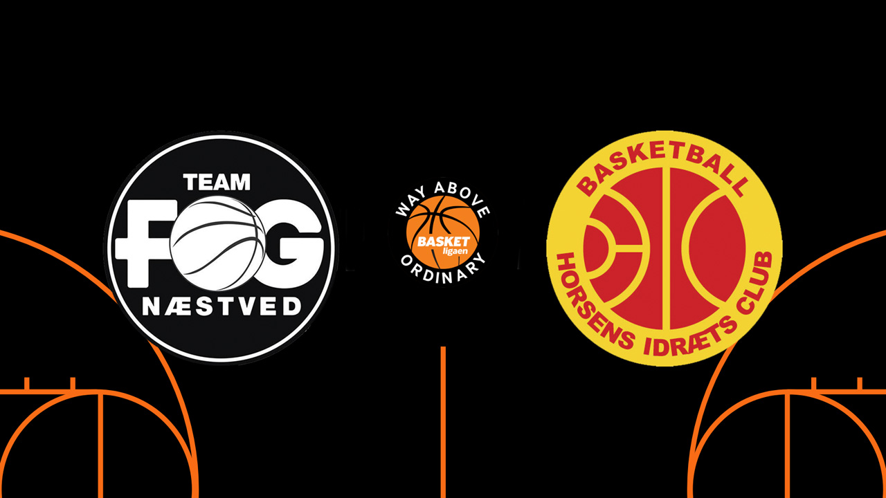 Team FOG Næstved vs Horsens IC poster