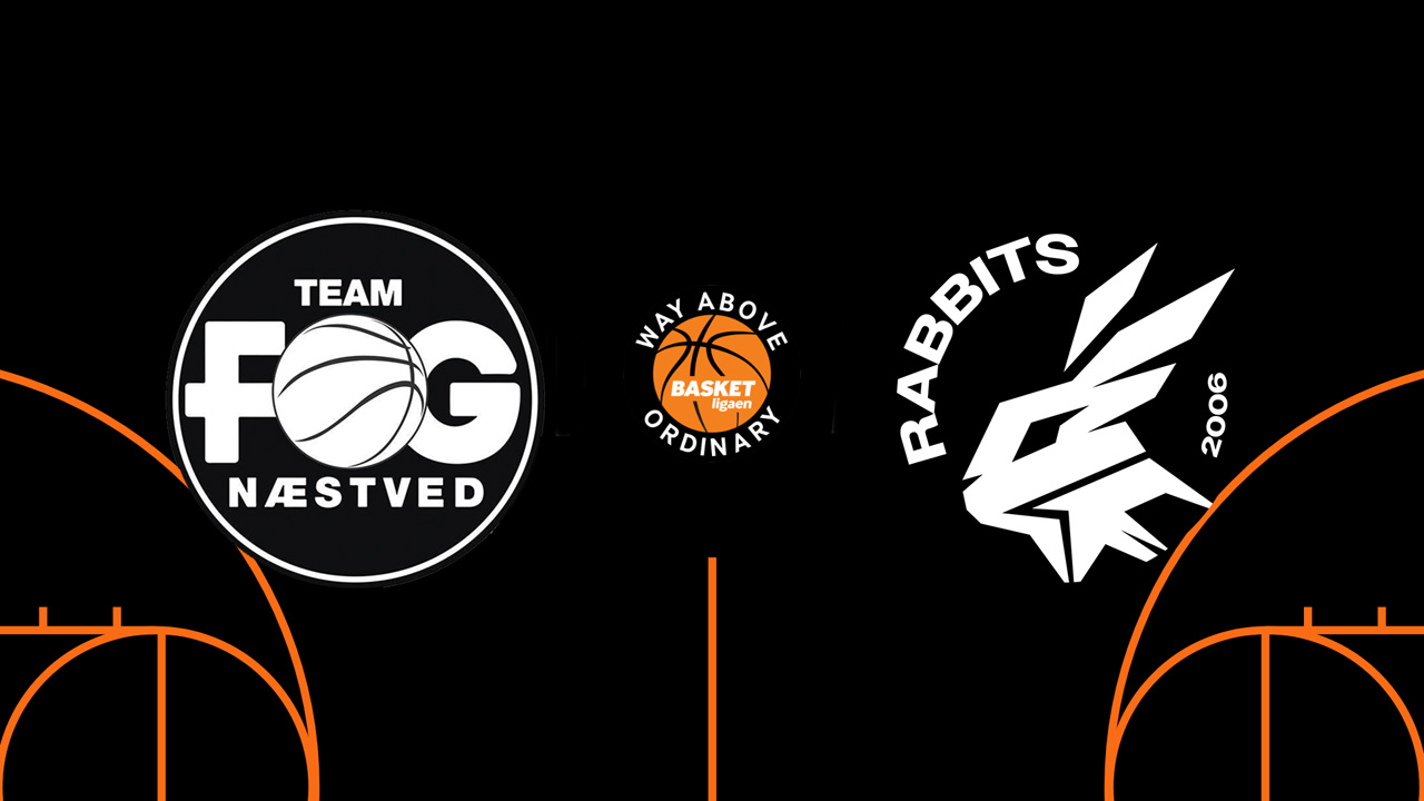 Team FOG Næstved vs Svendborg Rabbits poster