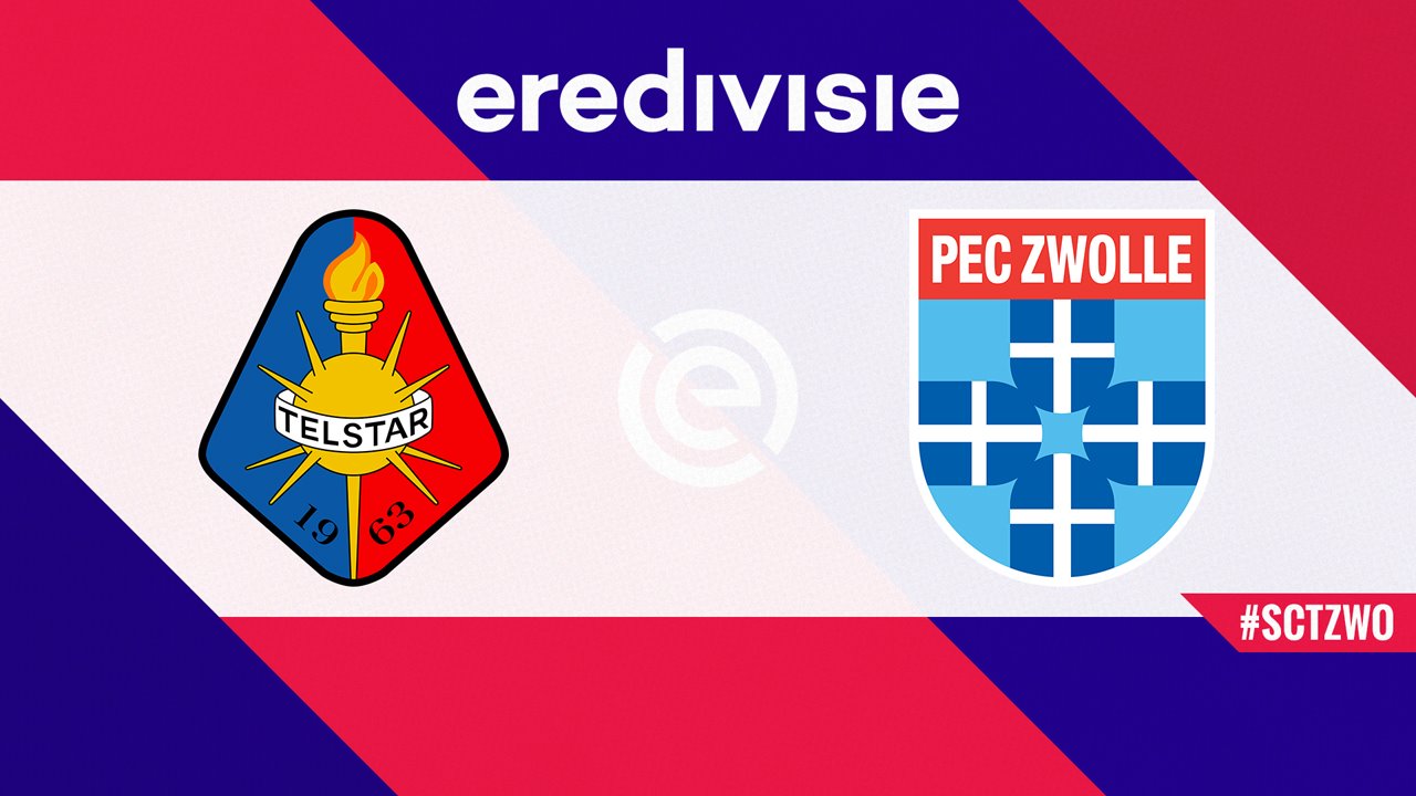 Telstar vs PEC Zwolle poster