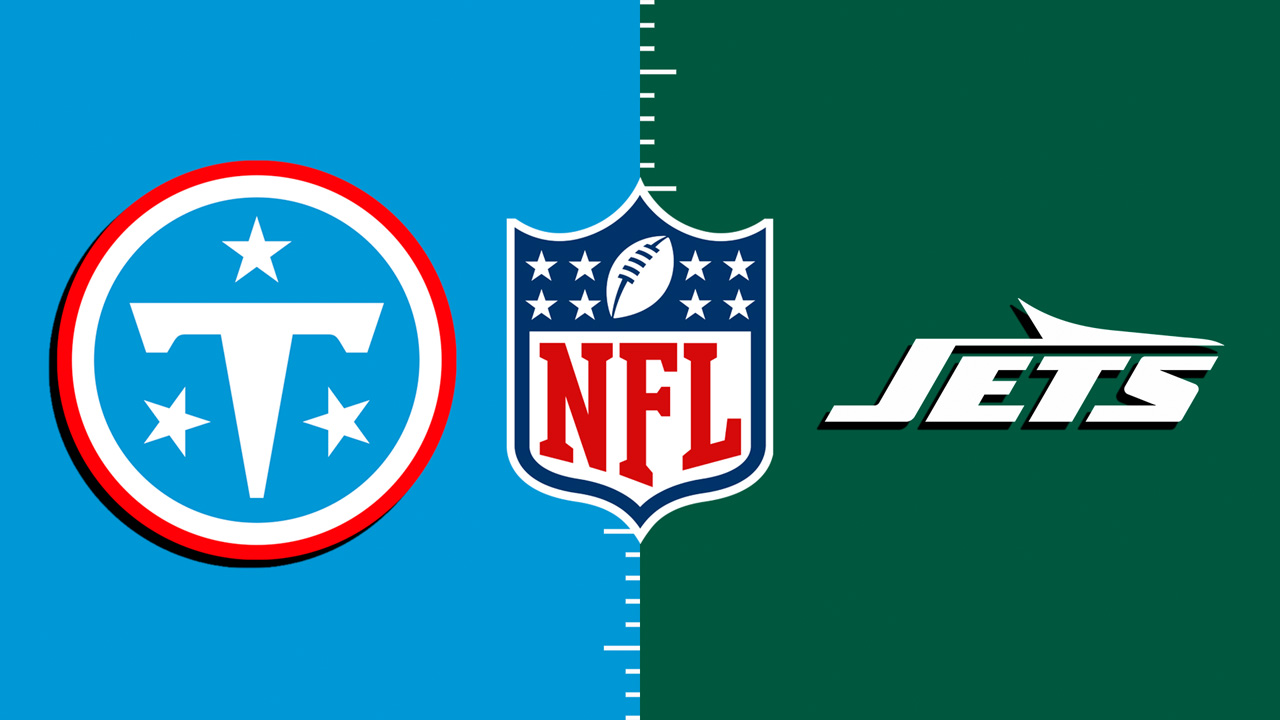 Tennessee Titans vs New York Jets poster