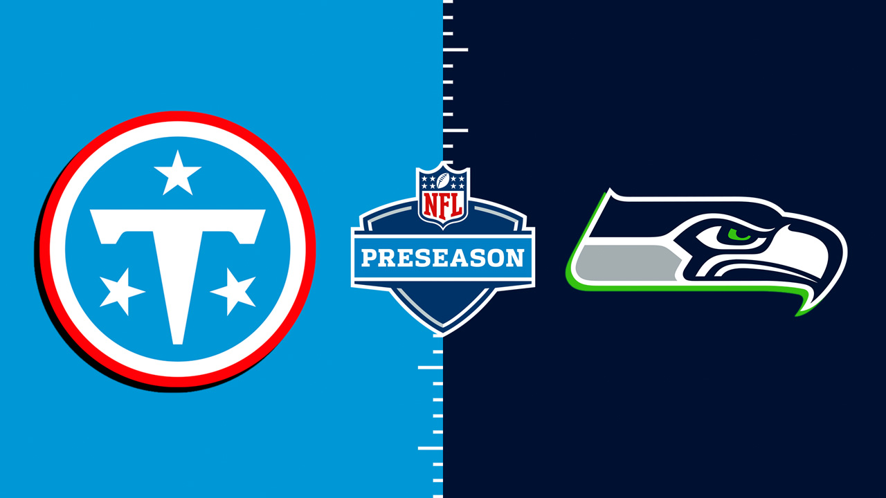 Tennessee Titans vs Seattle Seahawks poster