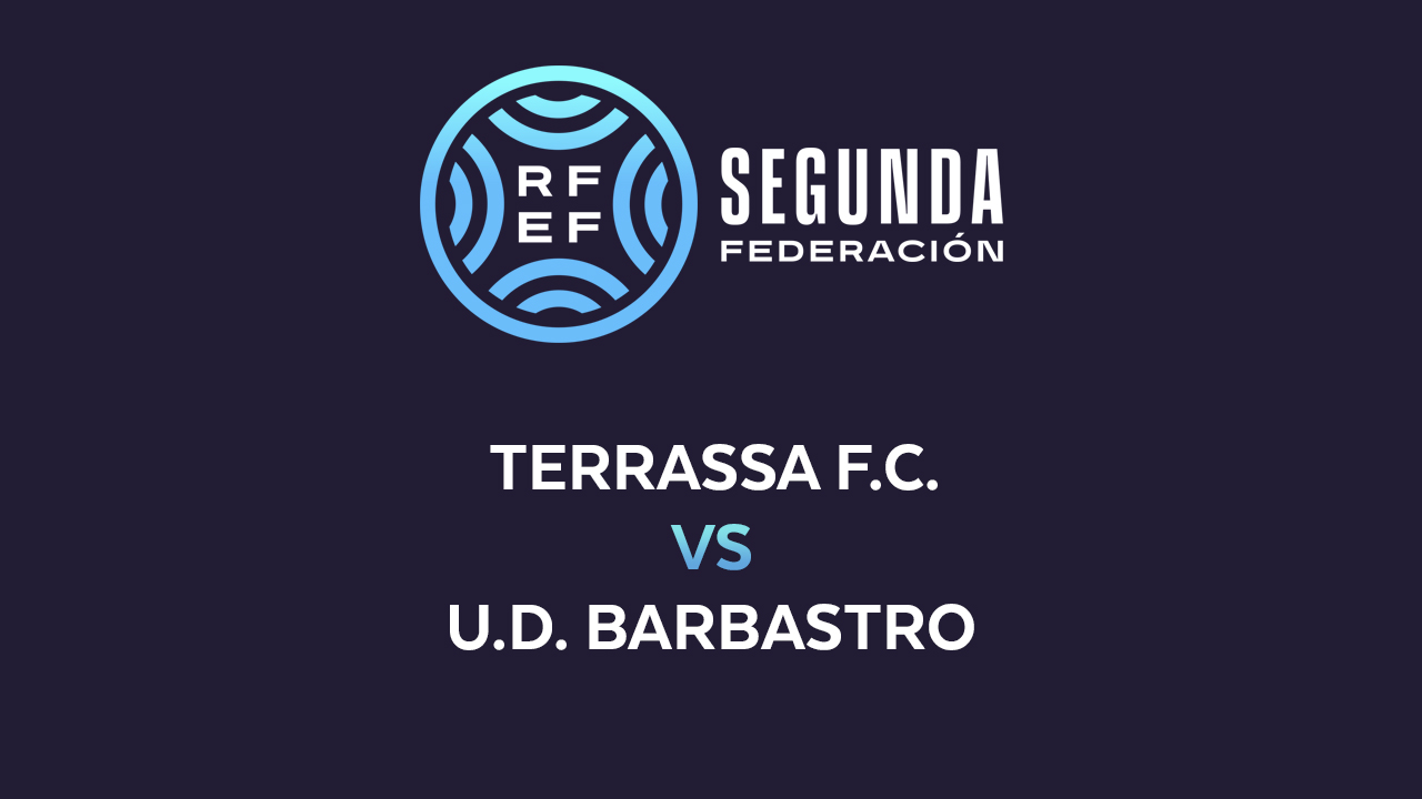 Terrassa vs Barbastro poster