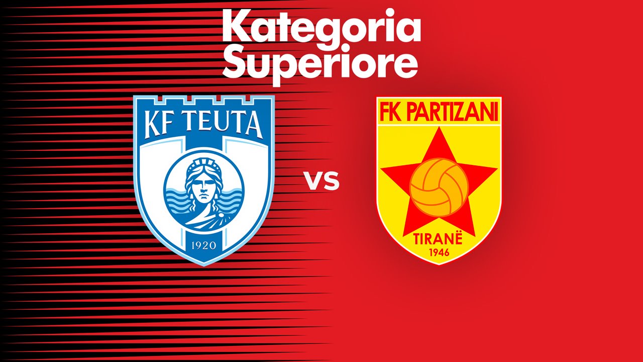 Teuta Durrës vs Partizani Tirana poster