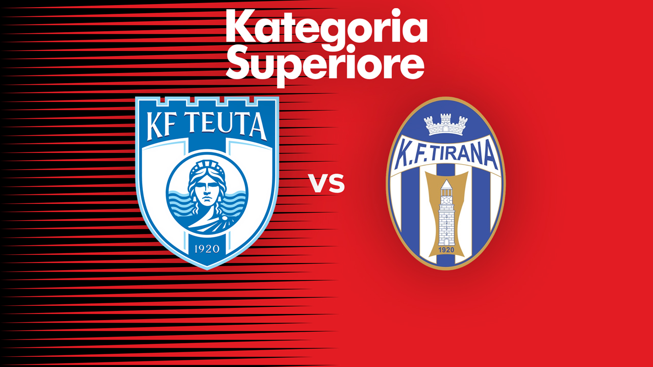Teuta Durrës vs Tirana poster