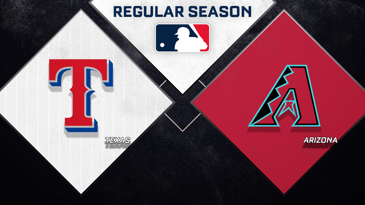 Texas Rangers vs Arizona Diamondbacks poster
