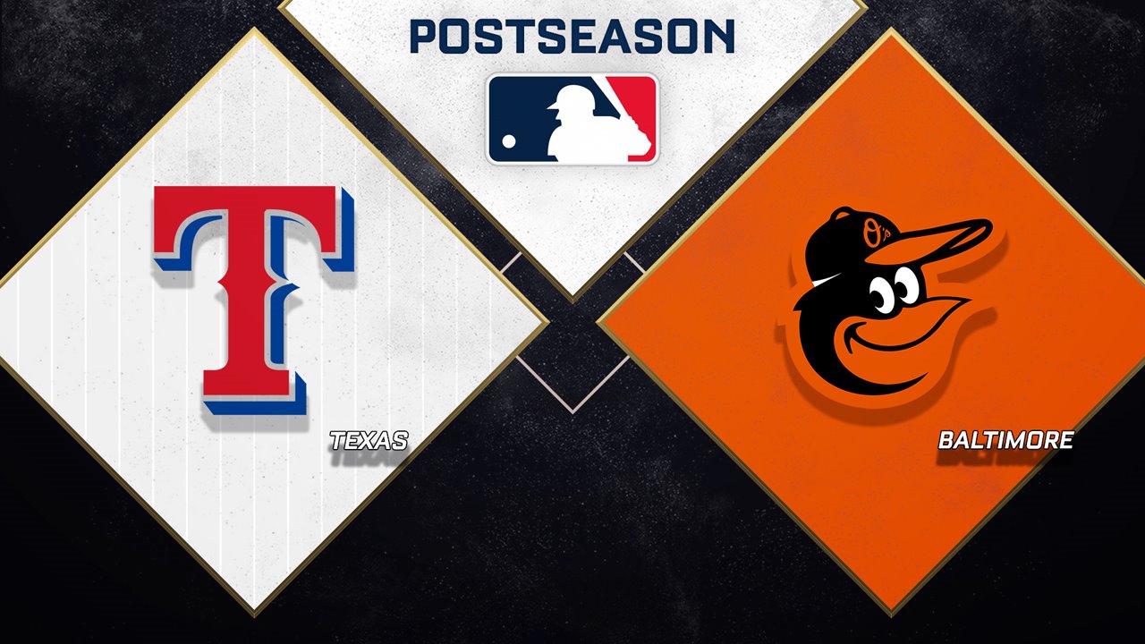 Texas Rangers vs Baltimore Orioles poster