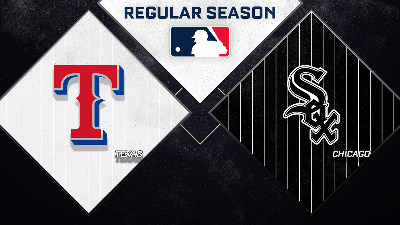Texas Rangers vs Chicago White Sox poster