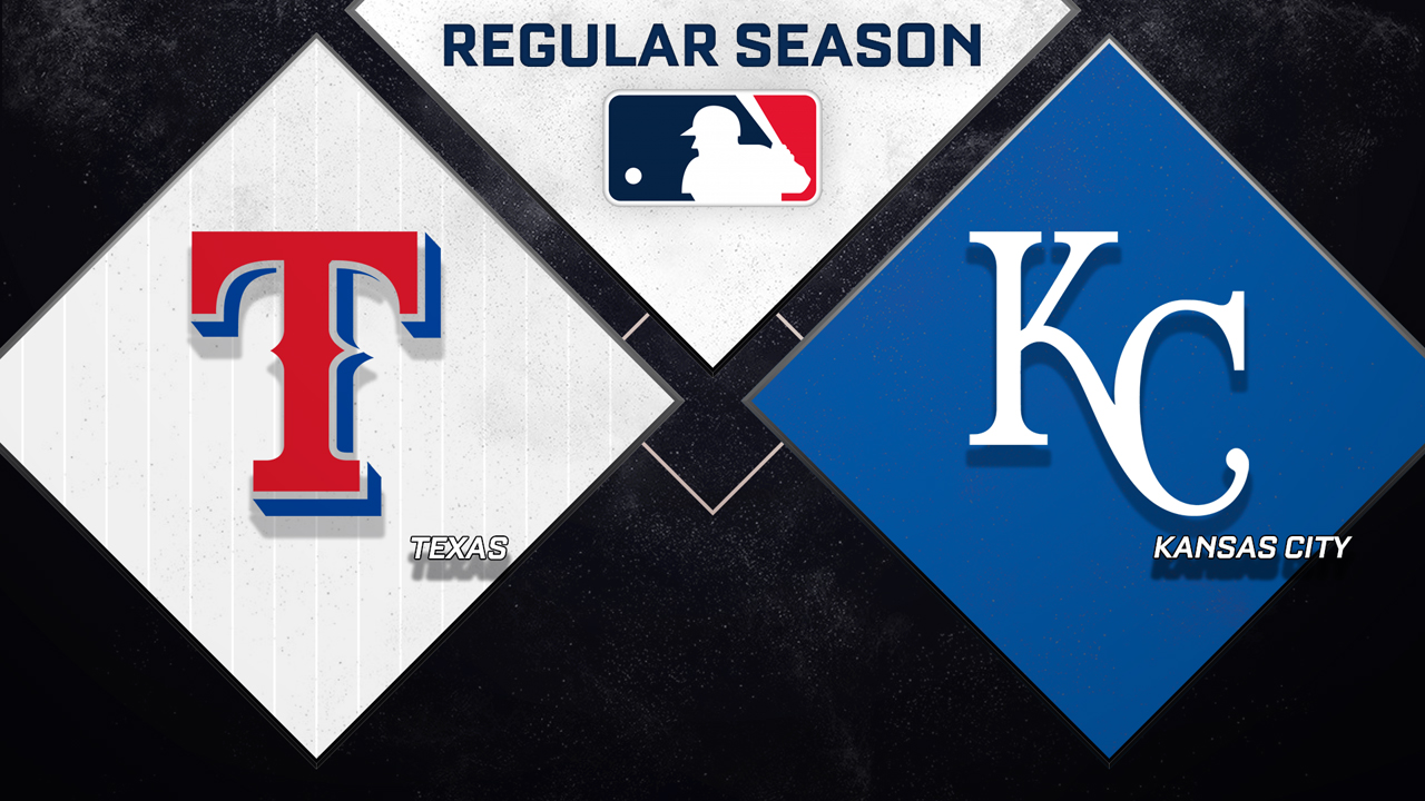 Texas Rangers vs Kansas City Royals poster