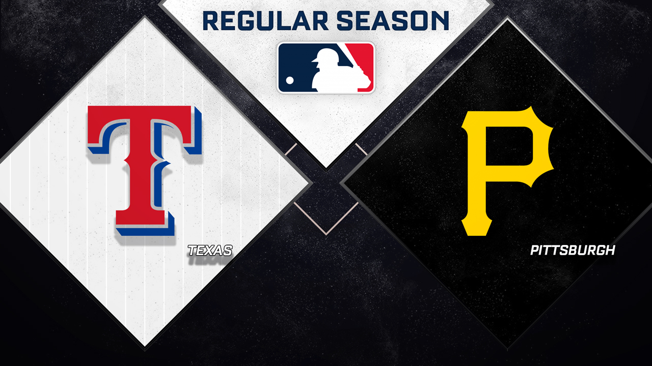 Texas Rangers vs Pittsburgh Pirates poster