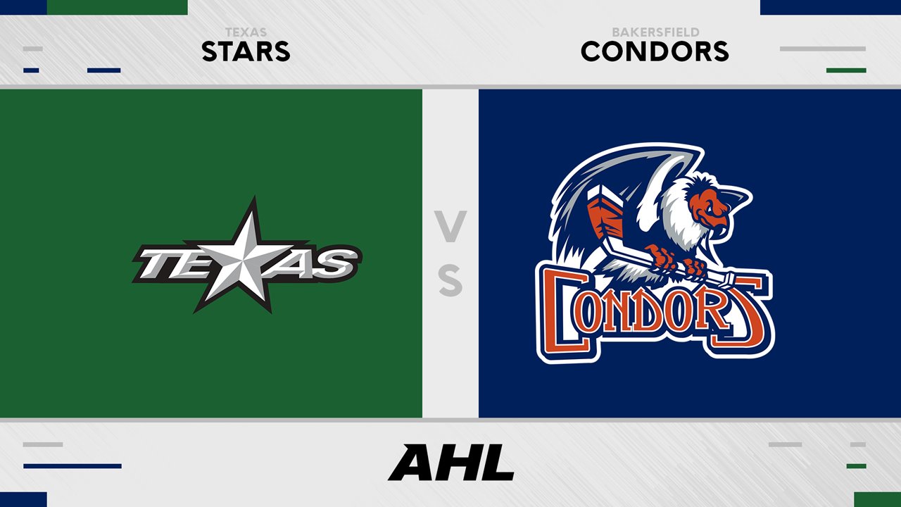 Texas Stars vs Bakersfield Condors poster