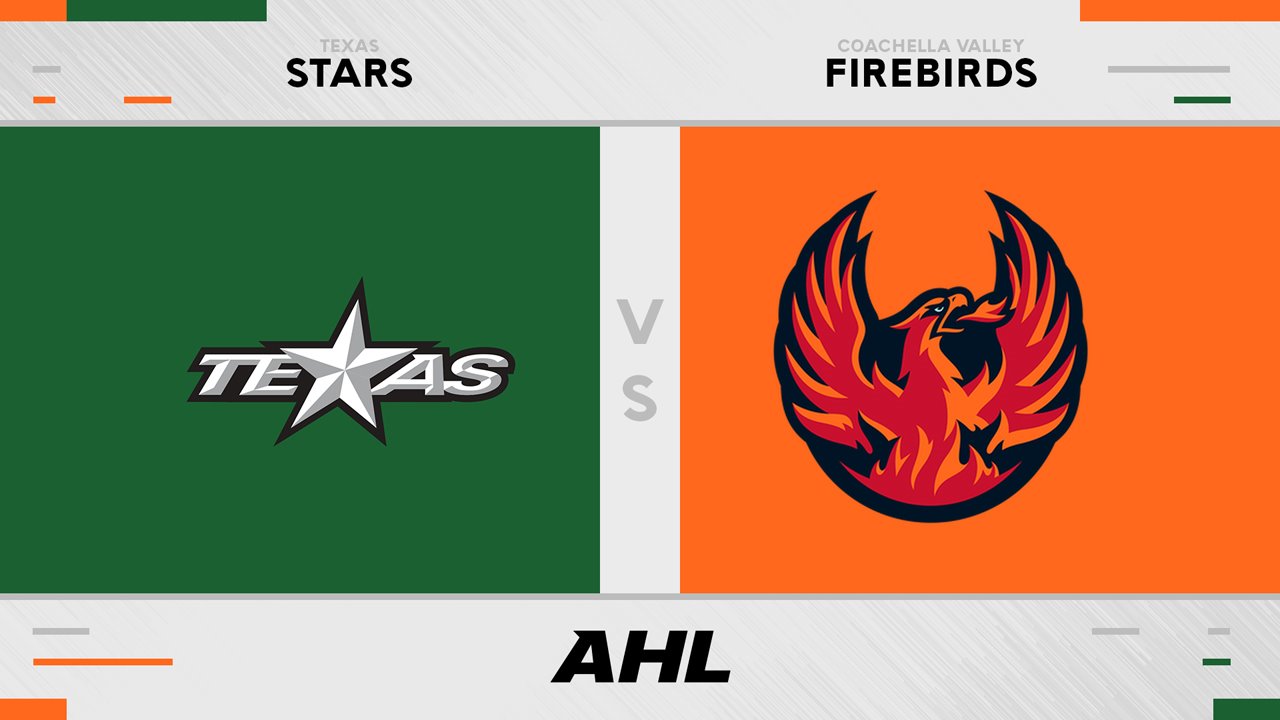 Texas Stars vs Coachella Valley Firebirds poster