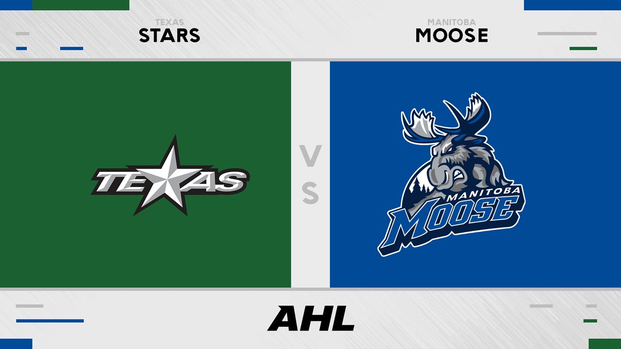 Texas Stars vs Manitoba Moose poster