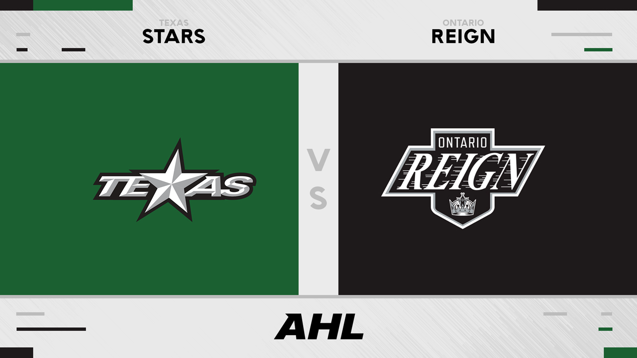 Texas Stars vs Ontario Reign poster
