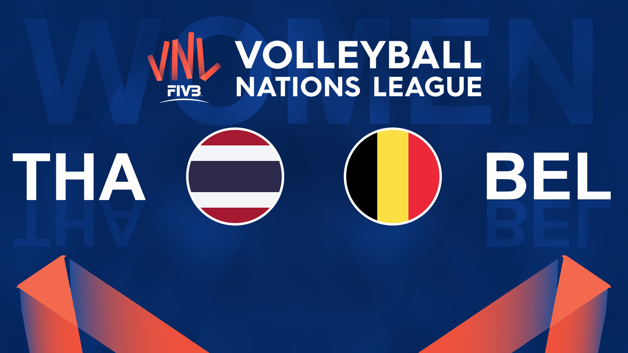 Thailand Volleyball Women vs Belgium Volleyball Women poster