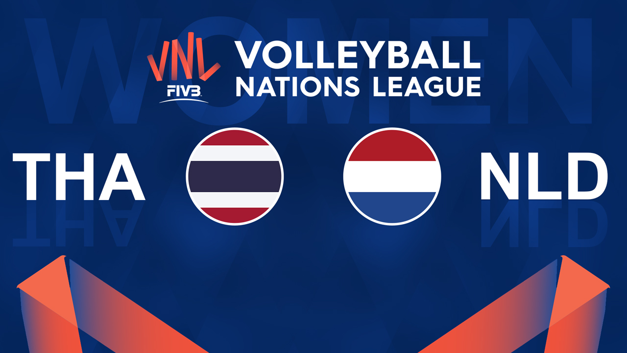 Thailand Volleyball Women vs Netherlands Volleyball Women poster
