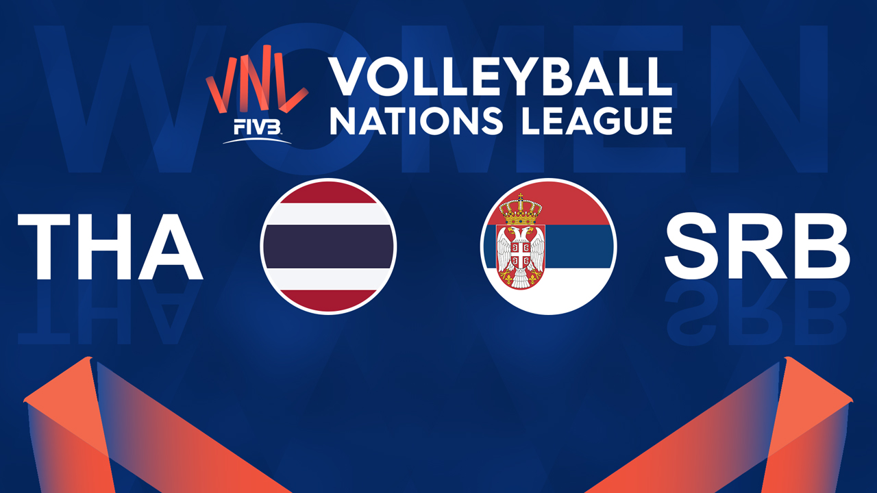 Thailand Volleyball Women vs Serbia Volleyball Women poster