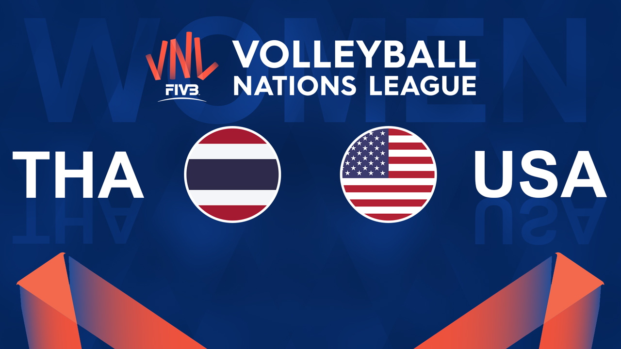 Thailand Volleyball Women vs USA Volleyball Women poster