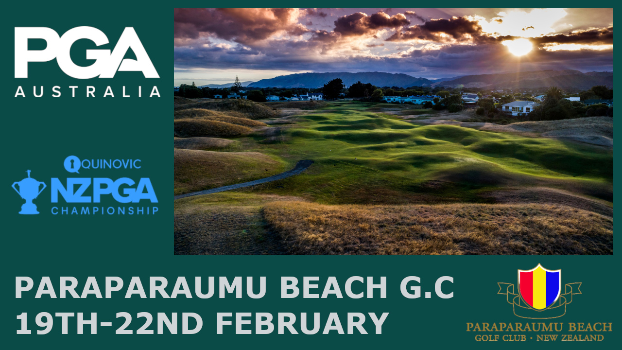 The Quinovic New Zealand PGA Championship poster