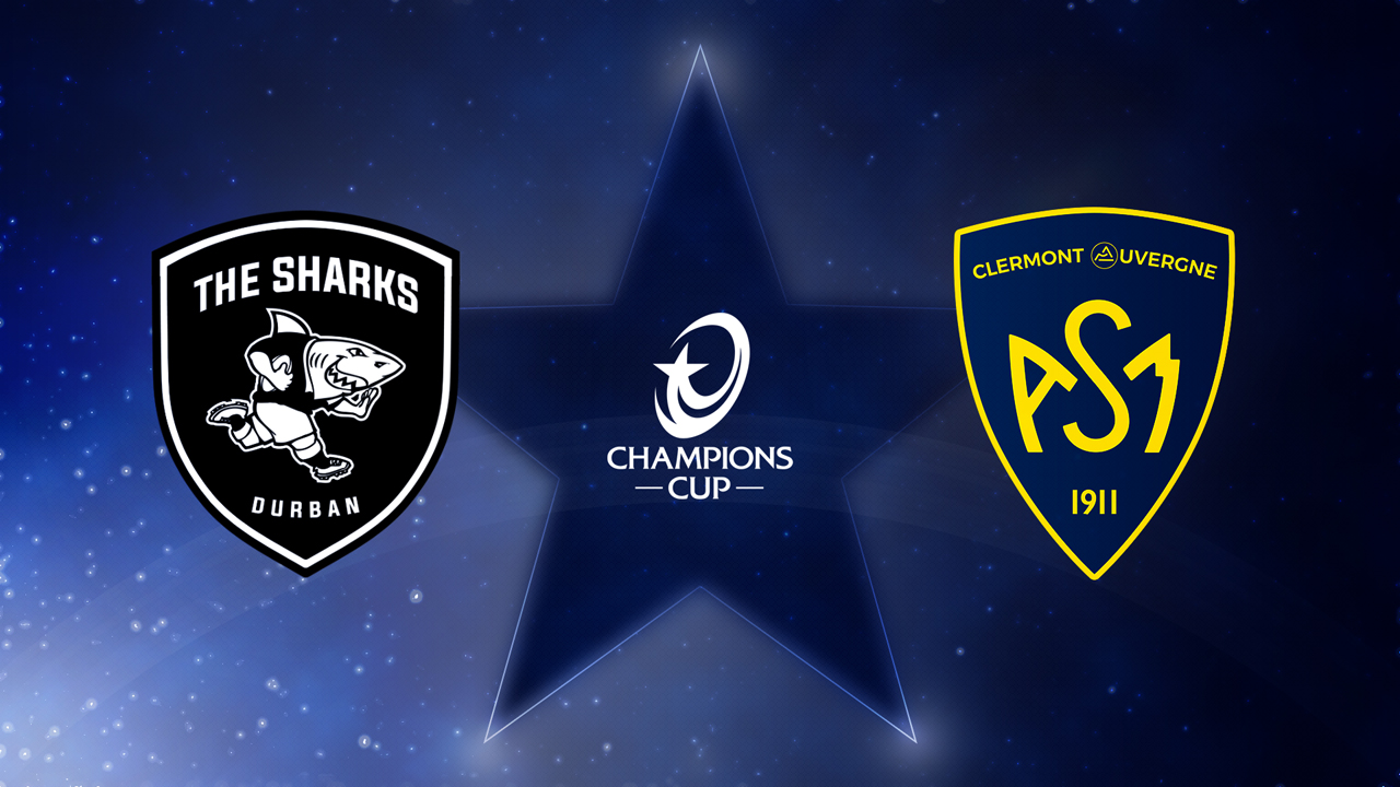 The Sharks vs ASM Clermont Auvergne poster