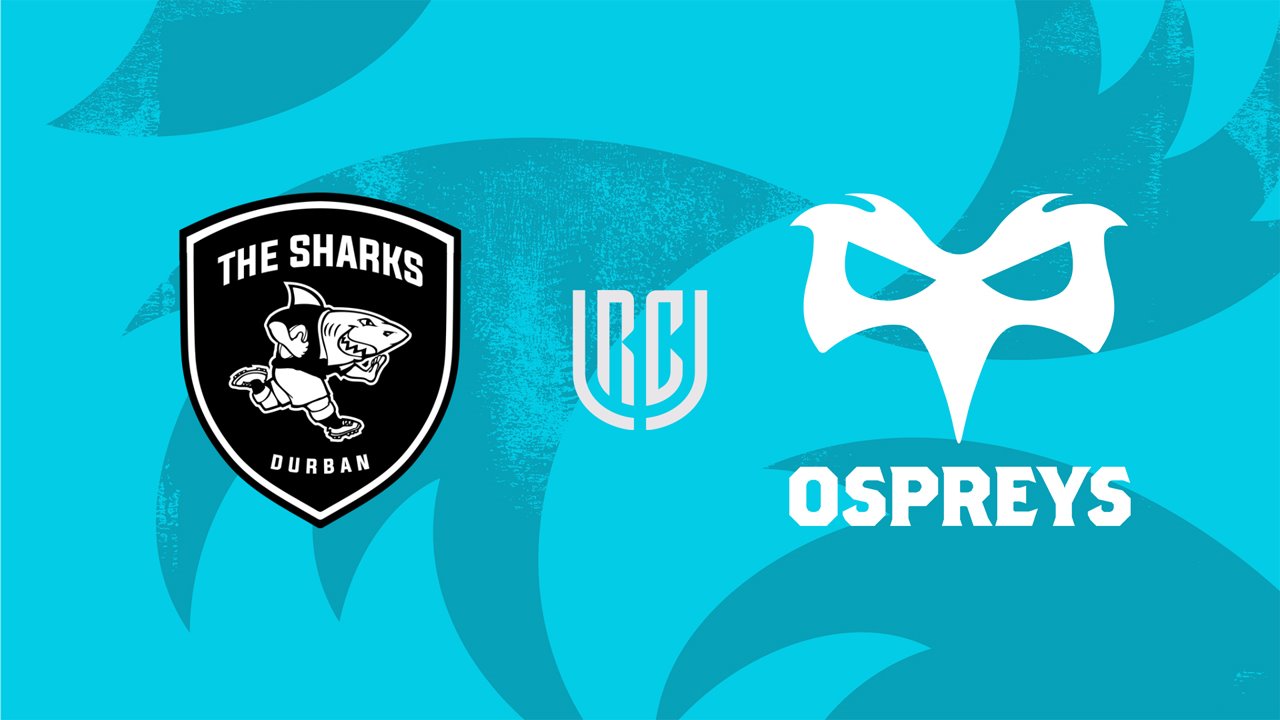 The Sharks vs Ospreys poster