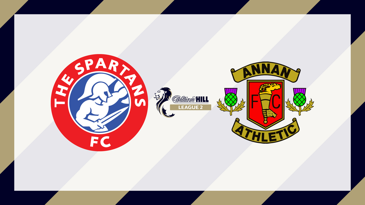 The Spartans vs Annan Athletic poster