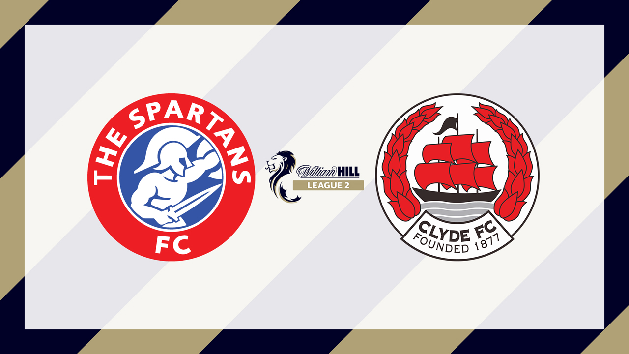 The Spartans vs Clyde poster